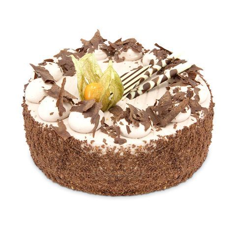 Tort Czardasz – Biszkopt czekoladowy, śmietanka, kakao i wiśnie